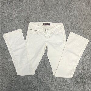 Wallflower White Straight Leg Jeans